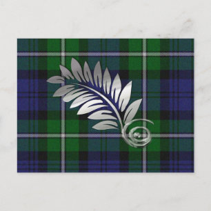 Forbes Plaid & Fern Save the Date Briefkaart