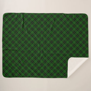 Forbes tartan vert noir plaid
