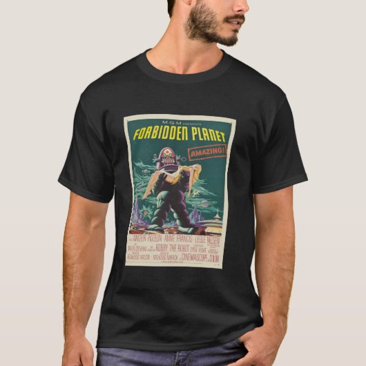 Forbidden Planet T Shirt (Voorkant)