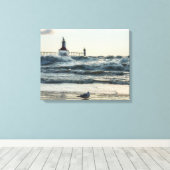 Force Behind Beauty Canvas Afdruk (Insitu (Houten vloer))