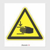 Force de broyage des mains d'en haut Étiquette (Feuille)