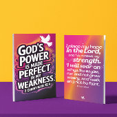 Force de la carte d'affirmation de faiblesse