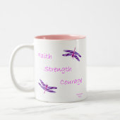 Force de la foi Courage Mug (Gauche)