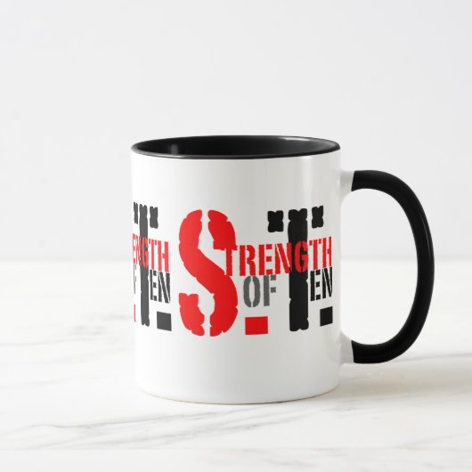 Force de la tasse Dix (Droite)