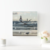 Force Derrière La Mur De Beauté Horloge (Maison)