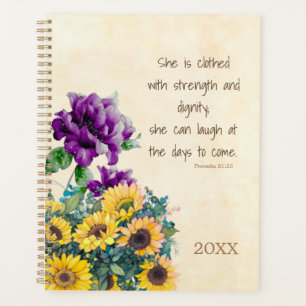 Force du versets bibliques Femmes Proverbes 31 c