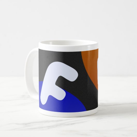 Force et accélération Mug : Libérer F=ma (Devant gauche)