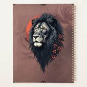 Force et délicatesse unies, un lion noir (Dos)