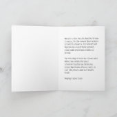 Force et dévouement - Carte de jour du travail (Intérieur)