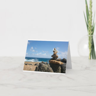 Force et équilibre - Carte pliée vide