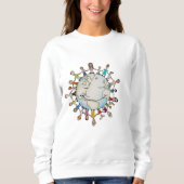 Force Field for Good Women's Sweatshirt (nieuw) (Voorkant)