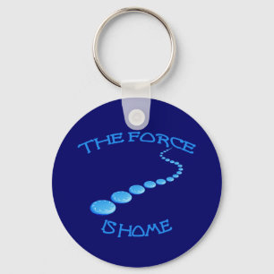 Force is Home Frisbee Sleutelhanger