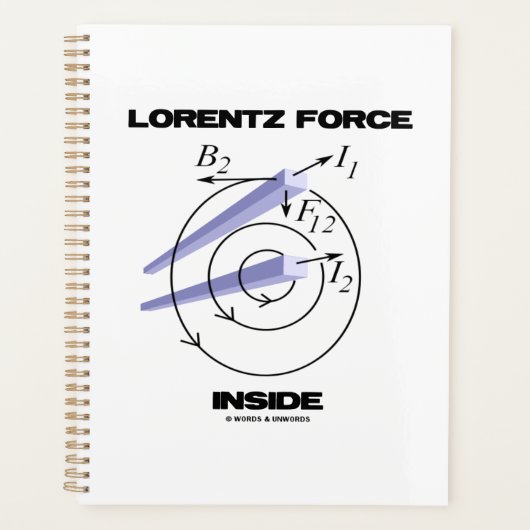 Force Lorentz à l'intérieur de l'Humour d'électrom (Devant)