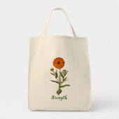 Force Marigold Sac fourre-tout Floral Inspirationn (Devant)