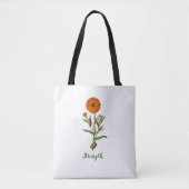 Force Marigold Sac fourre-tout Floral Inspirationn (Devant)