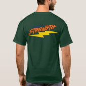 Force (Philippiens 4:13) TShirt hommes (Dos)