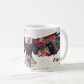 Force renouvelée : Isaïe 40:31 Mug personnalisé (Devant droit)