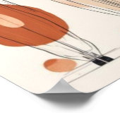 Force Silencieuse – Art mural abstrait féminin (Coin)