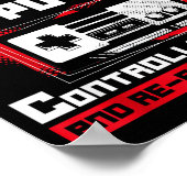 Forced To Put My Controller Away Gaming & Game Poster (Hoek)