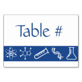 Forces attractives dans la carte de table bleue (Dos)