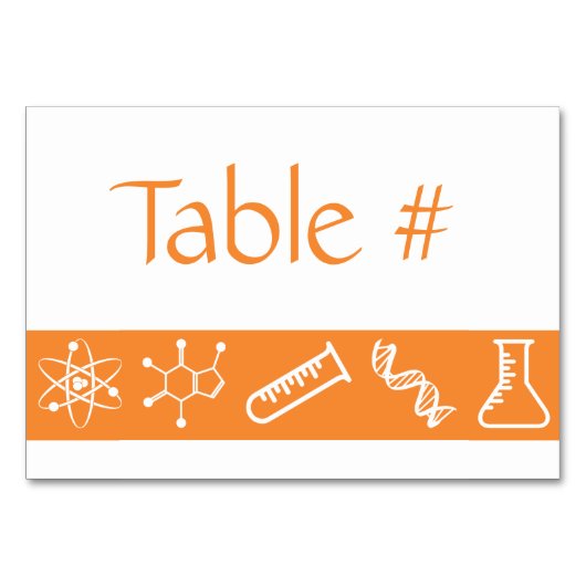 Forces attractives dans la carte de table orange (Devant)