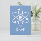 Forces attractives dans la carte RSVP Periwinkle (Debout devant)