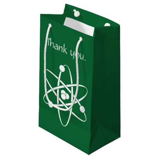 Forces attractives dans le sac cadeau vert (Devant Angle)