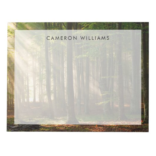 Forces | Autumn Forest Notitieblok (Voorkant)