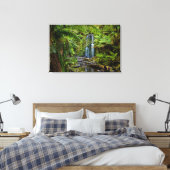 Forces Beauchamp Falls Australia Canvas Afdruk (Insitu (Slaapkamer))