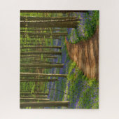 Forces Bluebell Forest in België Legpuzzel (Verticaal)