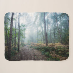 Forces Dark Foggy Woods Norfolk UK Sherpa Deken
