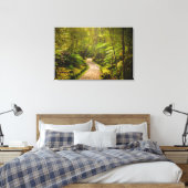 Forces | Footpath Into Forest Canvas Afdruk (Insitu (Slaapkamer))