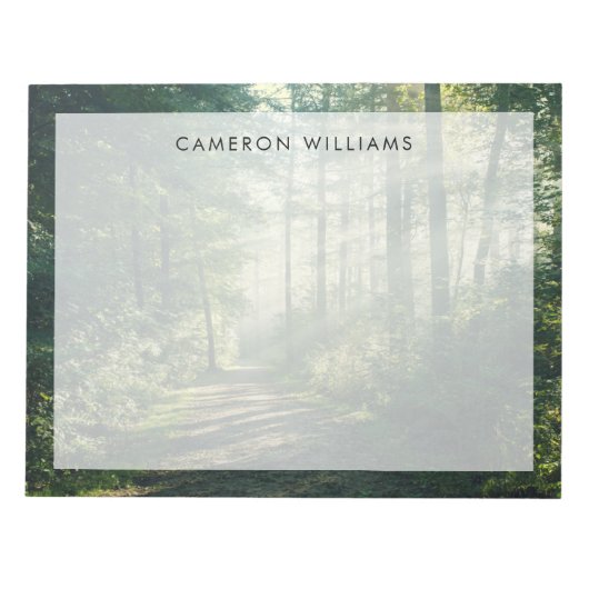 Forces | Forest Path Hamburg Germany Notitieblok (Voorkant)