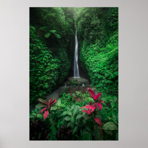 Forces Leke Leke Waterfalls in Bali Poster