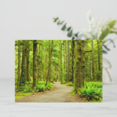 Forces Olympic National Park Bedankkaart (Staand voorkant)