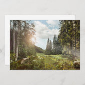 Forces | Sun Peeking Thru Bedankkaart (Voorkant / Achterkant)