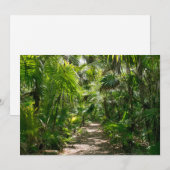 Forces Tropical Rainforest Tulum Mexico Bedankkaart (Voorkant / Achterkant)