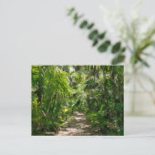 Forces Tropical Rainforest Tulum Mexico Briefkaart (Staand voorkant)