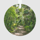 Forces Tropical Rainforest Tulum Mexico Ornament (achterkant)