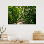 Forces Tropical Rainforest Tulum Mexico Poster (Keuken)