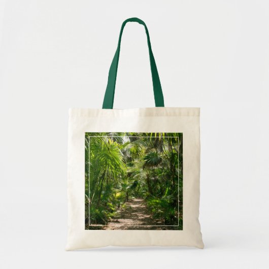 Forces Tropical Rainforest Tulum Mexico Tote Bag (Voorkant)