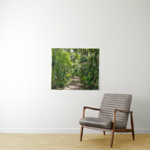 Forces Tropical Rainforest Tulum Mexico Wandkleed
