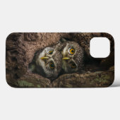 Forces Two Owls Looking Case-Mate iPhone Case (Achterkant (horizontaal))