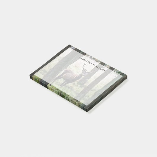 Forces Woodlands & Red Deer Post-it® Notes (Schuin)