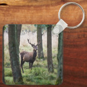 Forces Woodlands & Red Deer Sleutelhanger (Achterkant)