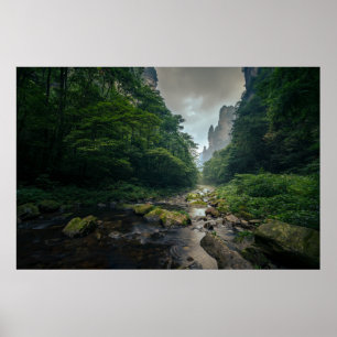 Forces Zhangjiajie National Forest Park Poster