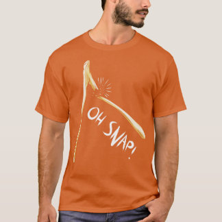 Forcula Wishbone op Snap Wishing Bone Thanksgiving T-shirt