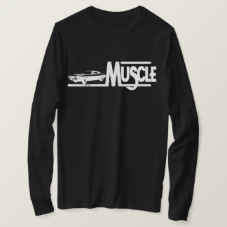 Ford Mustang Pony Racing Stripe Muscle Shelby Long T-shirt