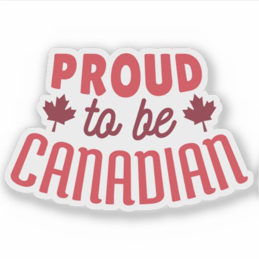 Ford om Canadees te zijn Sticker (Voorkant)