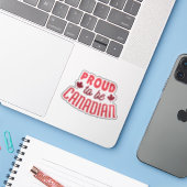 Ford om Canadees te zijn Sticker (Laptop met iPhone)